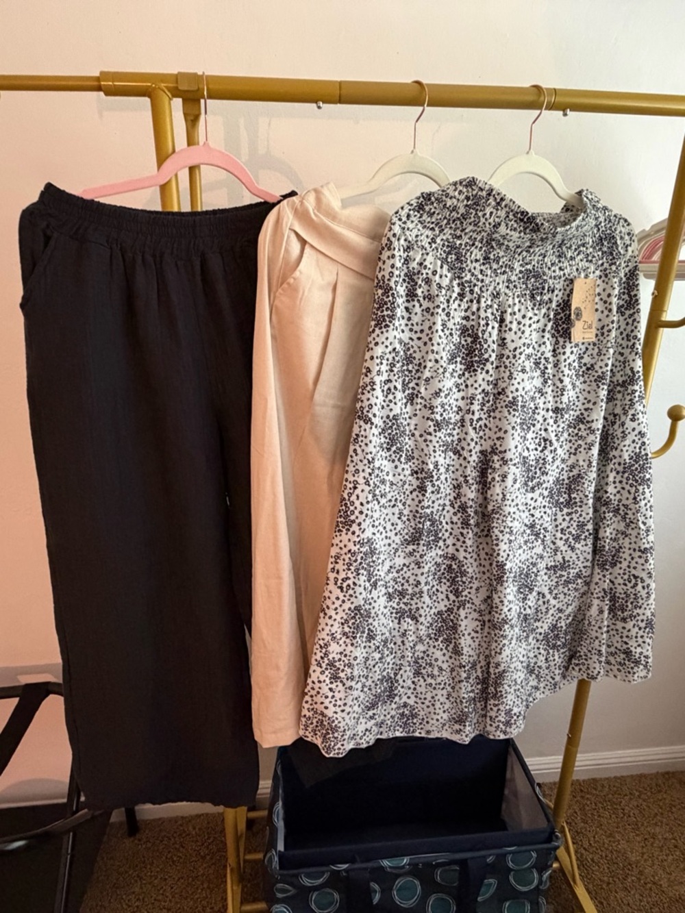 Bundle of 3 PAIR Wide Leg Pull-on Pants purchased in Barcelona and Mykonos!  NEW
